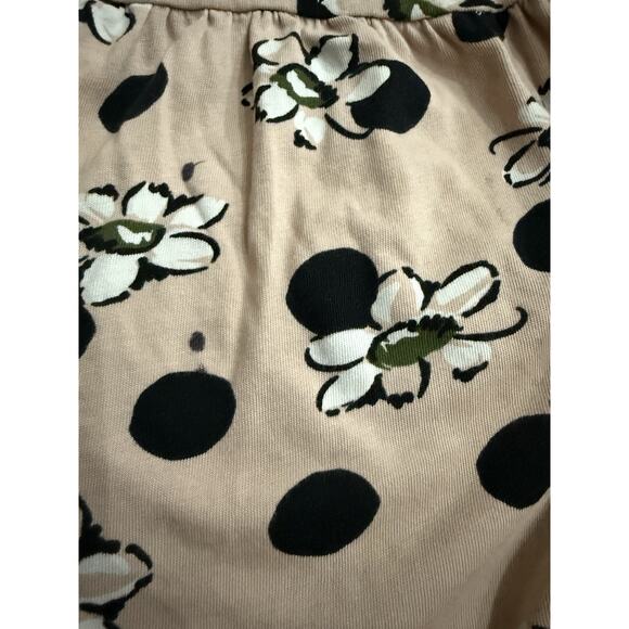 Hanna Andersson Floral Tunic Dress Light Pink Size 3T Long Sleeve Pockets - Picture 2 of 3